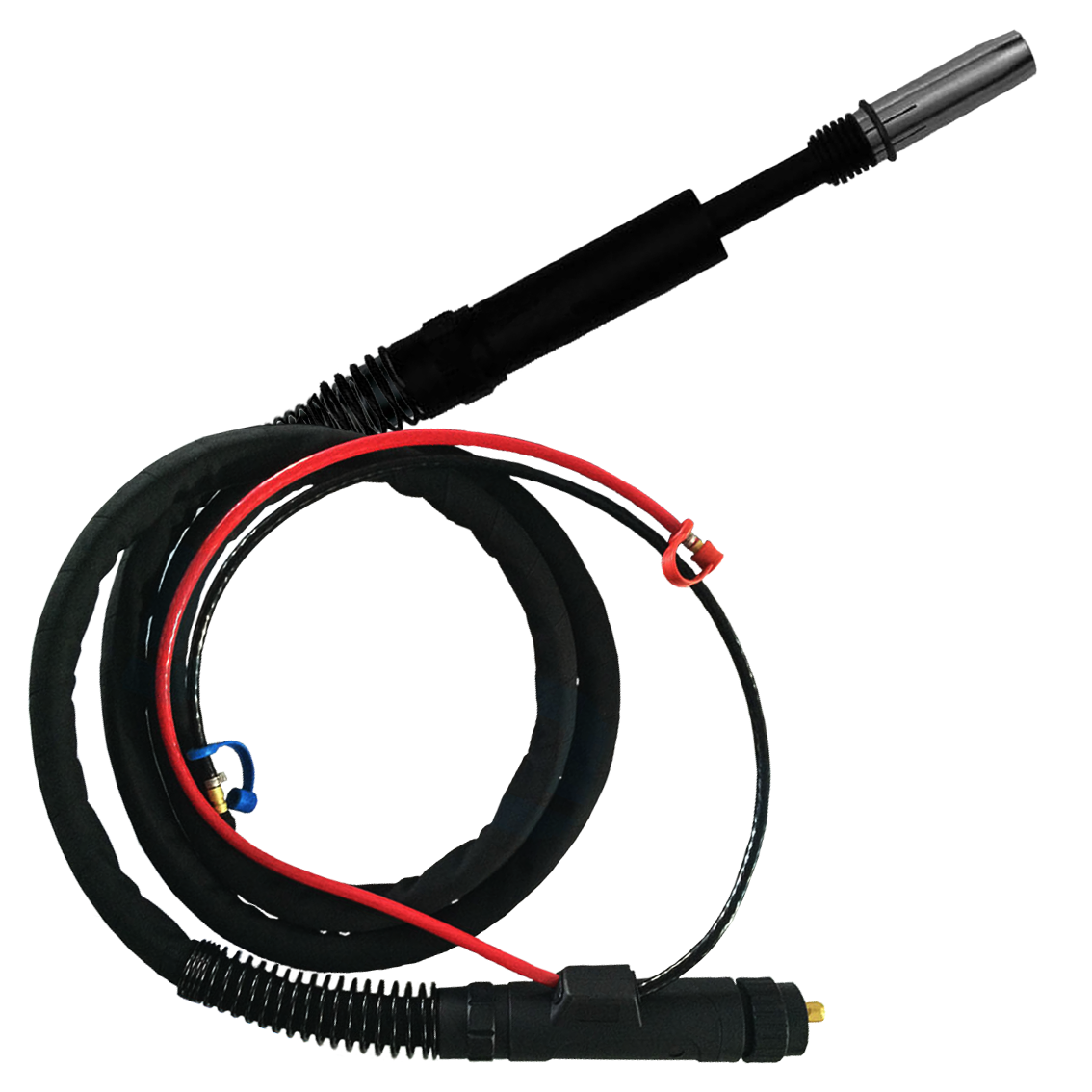 Горелка сварочная для полуавтомата ABICOR BINZEL AUT 610D (прямой гусак, 4м)