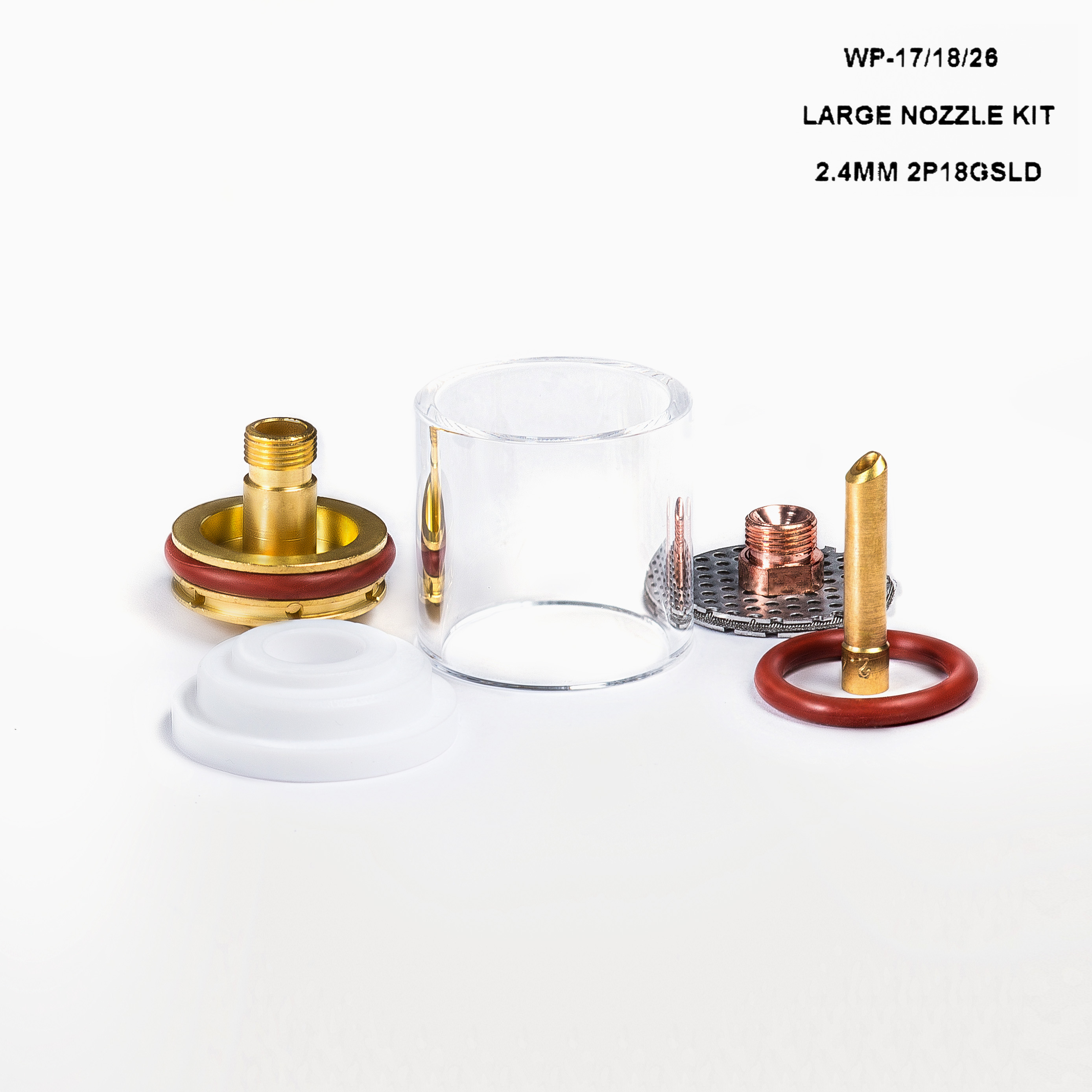 Start Custom Set 7 (17/18/26 TIG L GAS LENS2.4MM 2P18GSLD7 32.5L)