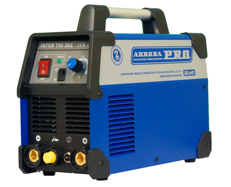 Аргонодуговой аппарат Aurora PRO INTER TIG 202 (TIG+MMA)