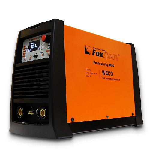 Аппарат аргонодуговой сварки WECO TIG 303 AC/DC PULSE LCD Аппарат аргонодуговой сварки WECO TIG 303 AC/DC PULSE LCD