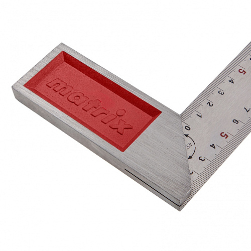 Угольник стальной, 300 мм, градуировка Matrix Угольник стальной, 300 мм, градуировка Matrix