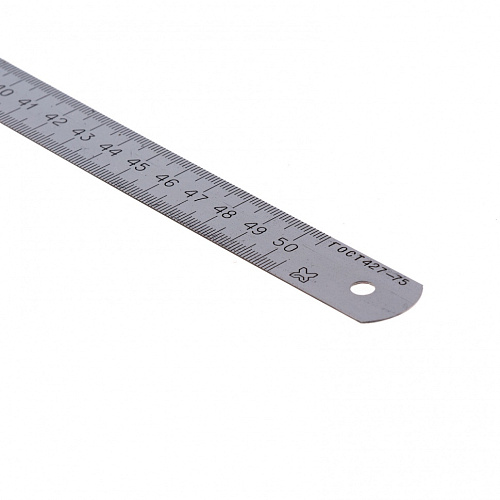 Линейка измерительная, 500 мм, металлическая Россия Линейка измерительная, 500 мм, металлическая Россия