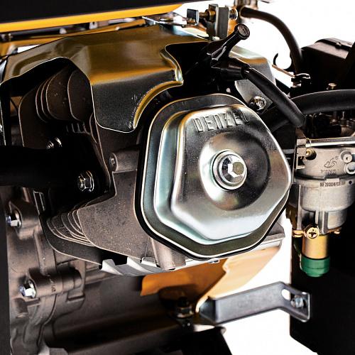 Генератор бензиновый GE 6900, 5.5 кВт, 220 В/50 Гц, 25 л, ручной старт Denzel Генератор бензиновый GE 6900, 5.5 кВт, 220 В/50 Гц, 25 л, ручной старт Denzel