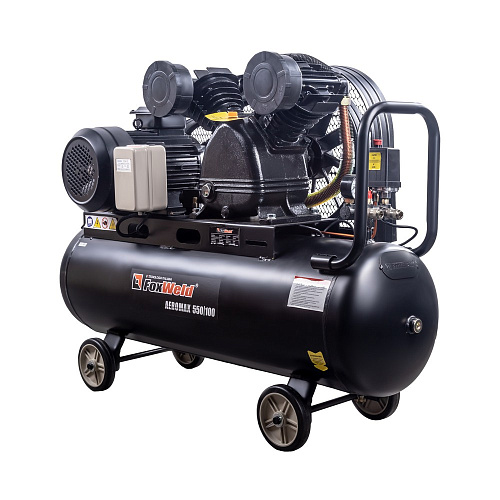 Масляный ременной компрессор AEROMAX 550/100 (пр-во FoxWeld/КНР) Масляный ременной компрессор AEROMAX 550/100 (пр-во FoxWeld/КНР)