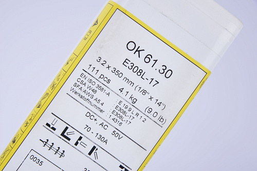 Электрод кисло-рутиловый ESAB OK 61.30 d= 3,2 (4,1кг) Электрод кисло-рутиловый ESAB OK 61.30 d= 3,2 (4,1кг)