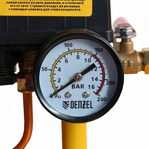 Компрессор воздушный, ременный привод BCI4000-T/100, 4.0 кВт, 100 литров, 690 л/мин Denzel Компрессор воздушный, ременный привод BCI4000-T/100, 4.0 кВт, 100 литров, 690 л/мин Denzel