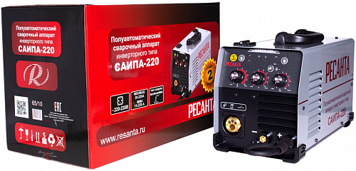 Сварочный аппарат РЕСАНТА САИПА-220 Сварочный аппарат РЕСАНТА САИПА-220