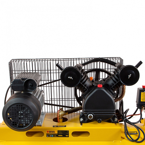 Компрессор воздушный BCV2200/100, ременный привод, 2.2 кВт, 100 литров, 370 л/мин Denzel Компрессор воздушный BCV2200/100, ременный привод, 2.2 кВт, 100 литров, 370 л/мин Denzel