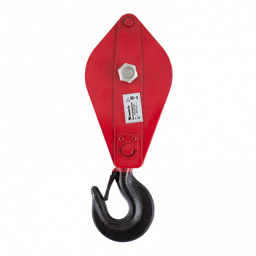 Блок монтажный с крюком, 2 т Matrix Блок монтажный с крюком, 2 т Matrix