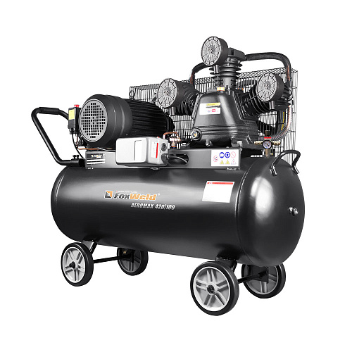 Масляный ременной компрессор AEROMAX 420/100 (пр-во FoxWeld/КНР) Масляный ременной компрессор AEROMAX 420/100 (пр-во FoxWeld/КНР)