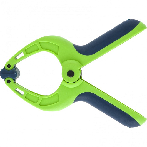 Струбцина клещеобразная 1-1/4, пластиковый корпус, двухкомпонентные рукоятки, усиленная пружина, 33 мм Сибртех Струбцина клещеобразная 1-1/4, пластиковый корпус, двухкомпонентные рукоятки, усиленная пружина, 33 мм Сибртех