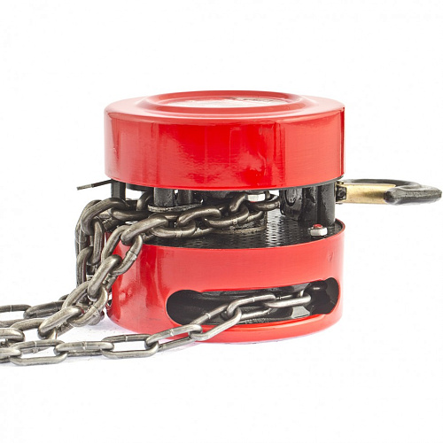 Таль цепная, 2 т, H подъема 2.5 м, расстояние между крюками 380 мм Matrix Таль цепная, 2 т, H подъема 2.5 м, расстояние между крюками 380 мм Matrix