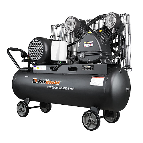 Компрессор масляный ременной AEROMAX 550/100 HP (пр-во FoxWeld/КНР) Компрессор масляный ременной AEROMAX 550/100 HP (пр-во FoxWeld/КНР)