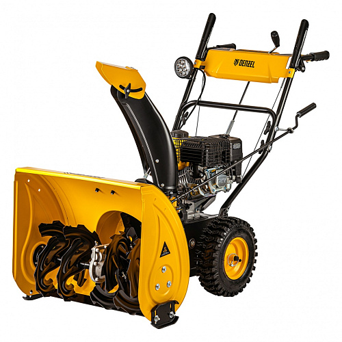 Бензиновая снегоуборочная машина SBM 610, 212 cc, ручной старт, фара Denzel Бензиновая снегоуборочная машина SBM 610, 212 cc, ручной старт, фара Denzel