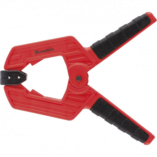 Струбцина клещеобразная 2, усиленная, пластиковый корпус, двухкомпонентные рукоятки, 50 мм Matrix Струбцина клещеобразная 2, усиленная, пластиковый корпус, двухкомпонентные рукоятки, 50 мм Matrix