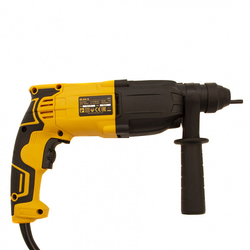 Перфоратор электрический RH-650-18, SDS-plus, 650 Вт, 2,0 Дж, 3 плюс 1 реж.// Denzel Перфоратор электрический RH-650-18, SDS-plus, 650 Вт, 2,0 Дж, 3 плюс 1 реж.// Denzel