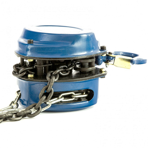 Таль цепная, 1 т, h подъема 2.5 м, расстояние между крюками 350 мм Stels Таль цепная, 1 т, h подъема 2.5 м, расстояние между крюками 350 мм Stels