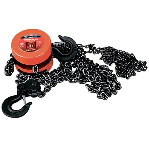 Таль цепная, 3 т, H подъема 3 м, расстояние между крюками 470 мм Matrix Таль цепная, 3 т, H подъема 3 м, расстояние между крюками 470 мм Matrix