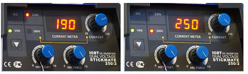 Сварочный инвертор Aurora PRO STICKMATE 250/2 Dual Energy Сварочный инвертор Aurora PRO STICKMATE 250/2 Dual Energy