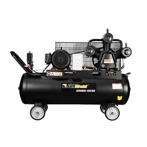 Масляный ременной компрессор AEROMAX 420/100 (пр-во FoxWeld/КНР) Масляный ременной компрессор AEROMAX 420/100 (пр-во FoxWeld/КНР)