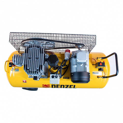 Компрессор воздушный, ременный привод BCI4000-T/200, 4.0 кВт, 200 литров, 690 л/мин Denzel Компрессор воздушный, ременный привод BCI4000-T/200, 4.0 кВт, 200 литров, 690 л/мин Denzel