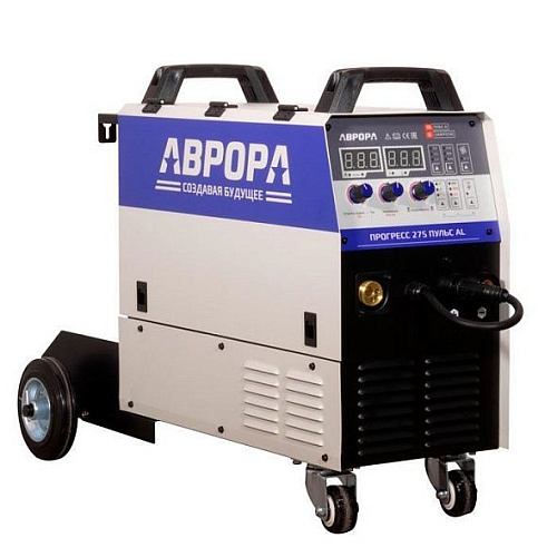 Инверторный сварочный полуавтомат АВРОРА ПРОГРЕСС 275 ПУЛЬС Al Инверторный сварочный полуавтомат АВРОРА ПРОГРЕСС 275 ПУЛЬС Al