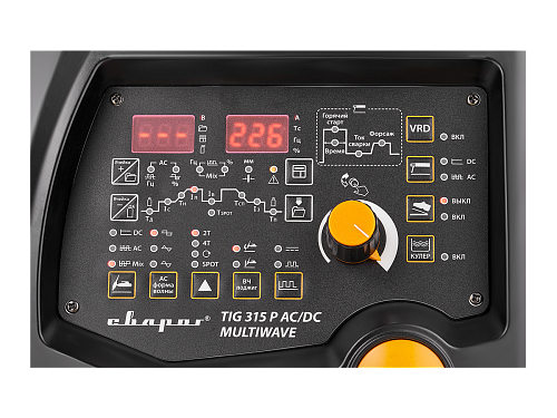 Аппарат аргонодуговой сварки PRO TIG 315 P  AC/DC MULTIWAVE (E202) Аппарат аргонодуговой сварки PRO TIG 315 P  AC/DC MULTIWAVE (E202)